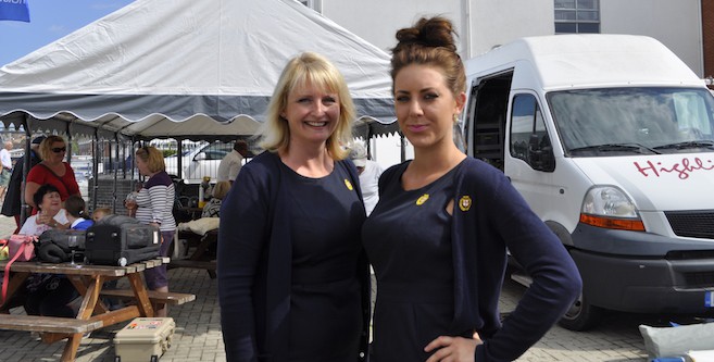 Admin staff at Shepards Wharf Marina