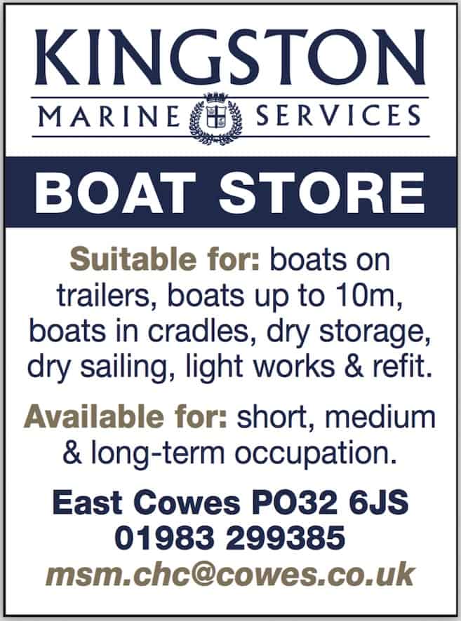 Kingston Boat Store advert