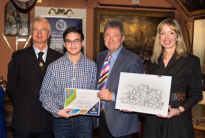 3rd prize Marcus Kendall of Cowes Enterprise College