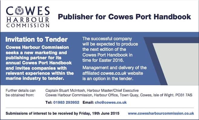 Cowes Port Handbook out to tender
