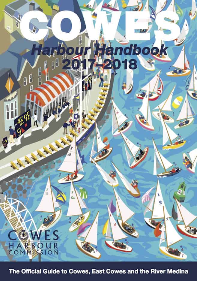 Cowes Harbour Handbook - front cover - credit Sue Stitt