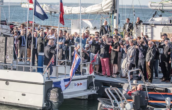 Cowes United Committee Boat launch