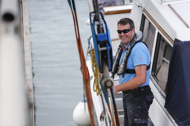 Boatyard Operative Dave Lewis
