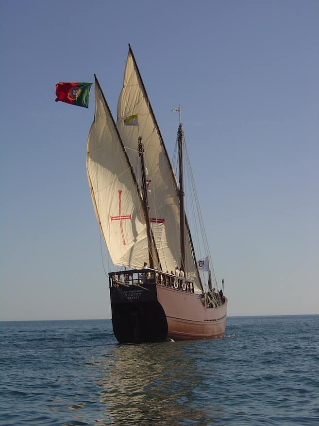 Caravel Boa Esperança visited Cowes in May 2017