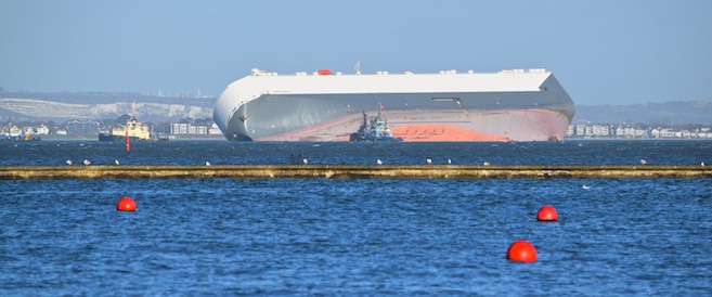 The Hoegh Osaka at Alpha Anchorage