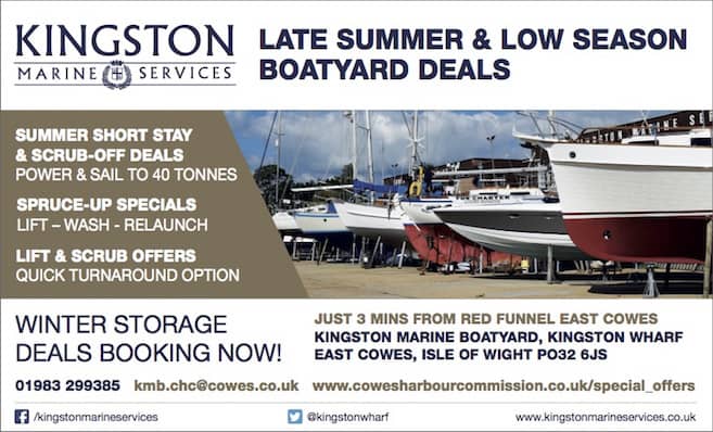 Late summer and low season boatyard deals