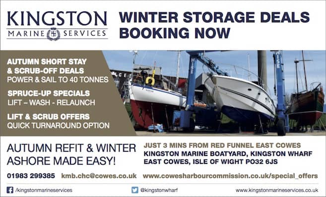 Autumn refit and winter ashore made easy