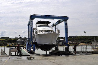 Kingston Boatyard 40 tonne Wise Hoist