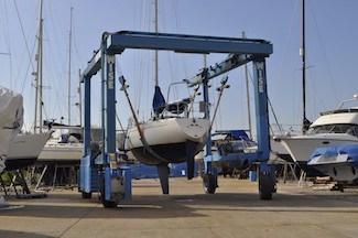 Kingston Boatyard 40 tonne Wise Hoist