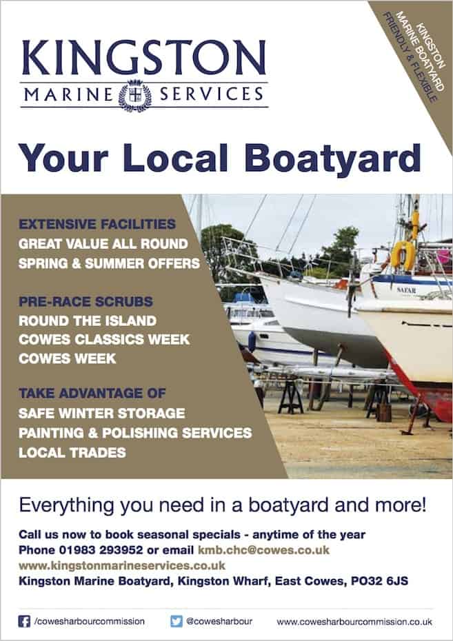 Your local boatyard - Kingston Marine Boatyard East Cowes