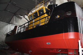 Seaclear undergoing refit at South Boats IOW