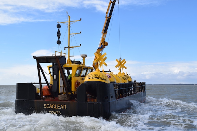 Seaclear in the Solent to lay racing marks for 2015