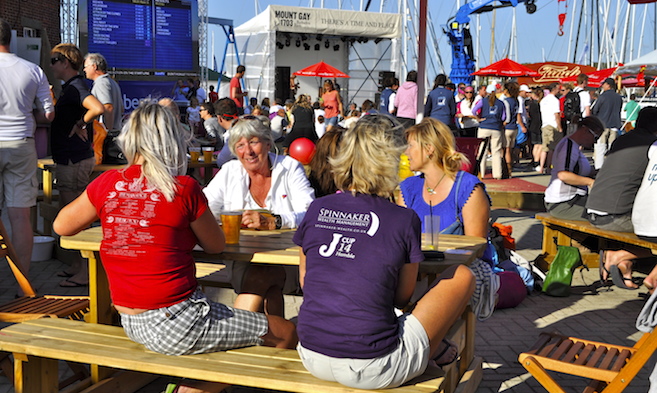 Cowes Week at Shepards Wharf Marina