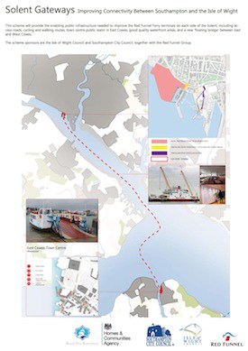 Solent Gateways public exhibition panels